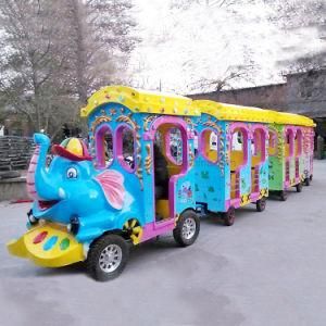 Amusement Park Equipment Trackless Tourist Electric Trains for Sale