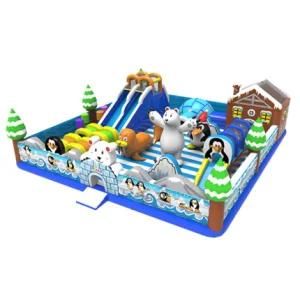 Inflatable Amusement Parks Large Adult Kids Play Game / Inflatable Indoor Playground