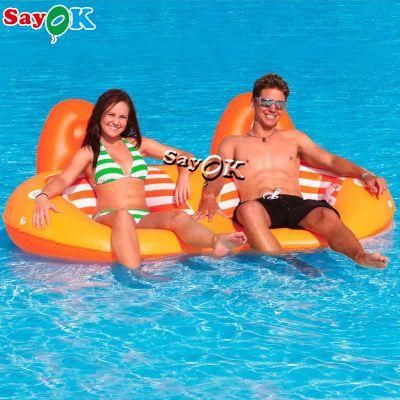 Inflatable Floating Row Manufacturers Custom-Made PVC Double Inflatable Floating Row