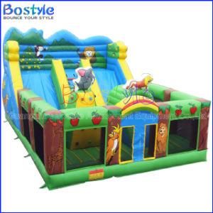 Amusement Park Inflatable Fun City for Kids