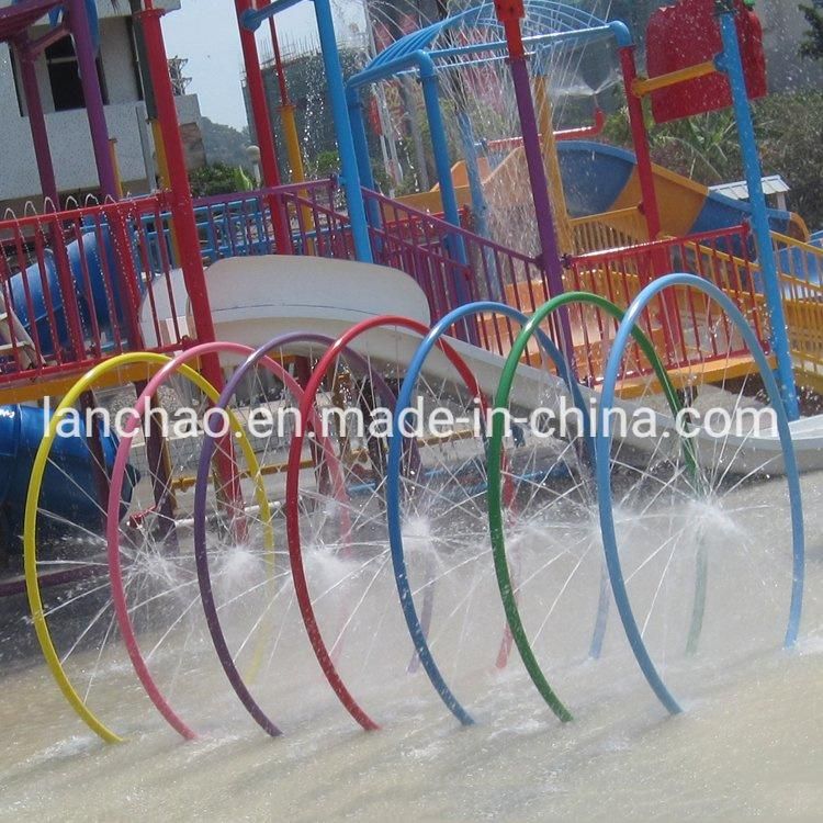 Water Spray Park Toy Aqua Park Equipment Small Water Games