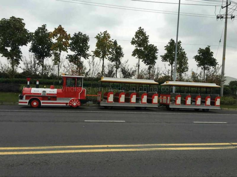 Environmental Tourist Sightseeing Train with Lithium Battery