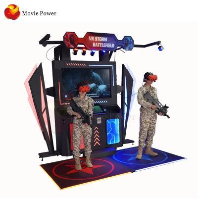 High Profit Indoor Multiplayer Interactive 9d Vr Shooting Game Machine Simulator