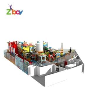 Hottest Indoor Playground, Children Happy Castle Play Party Center Equipment Play Zone, Kids Indoor Exercise Playground Equipment