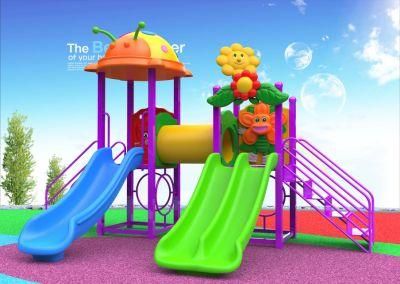 New Arrival Interesting Kids Large Slide Plastic Outdoor Playground for Amusement Park