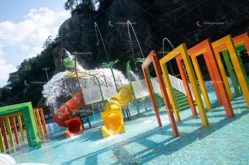 Hot Sale Fiberglass Water Slide Water Park