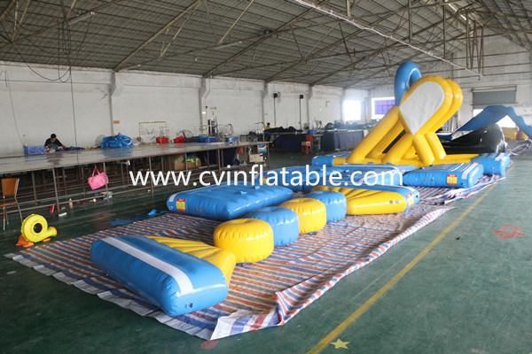 Inflatable Floating Water Park Obstacle Course for Adults