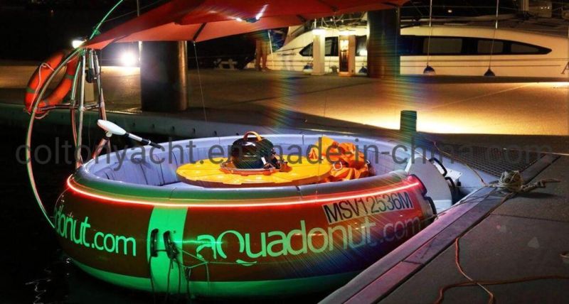 Wholesale Electric Barbecue Boat BBQ Donut Boat for Sale