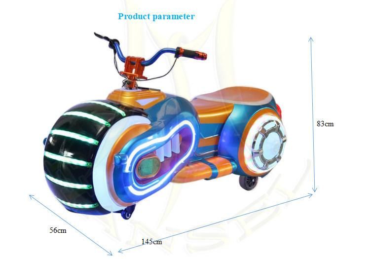 Hansel Shopping Mall Coin Operated Electric Motorbike for Kid