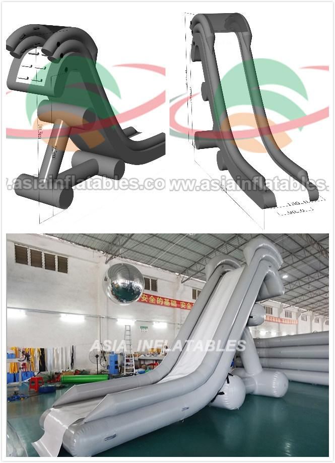 Commercial Grade Inflatable Water Slides Type Inflatable Water Slide