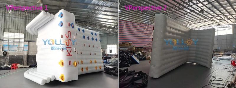 Water Floating Inflatable Dock Climbing Wall for Yacht