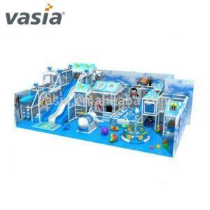 Snow Cartoon Penguin Muti-Slide Indoor Kid Playground