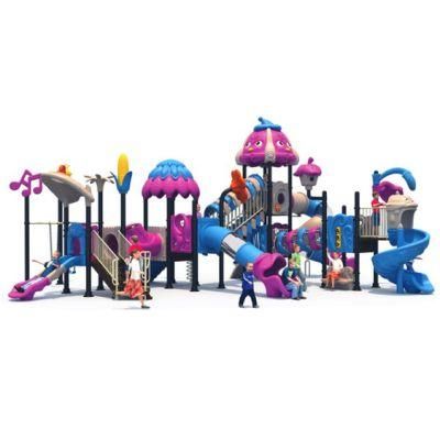 School Outdoor Children&prime;s Amusement Park Slides Kids Square Playground Equipment