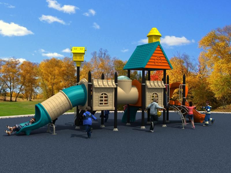 2018 Professional Amusement House Children Outdoor Playground Equipment