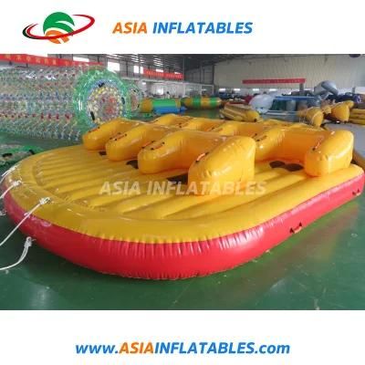 Newest Iflatable 7 Person Towable Ski Tube Inflatable Twister Boat