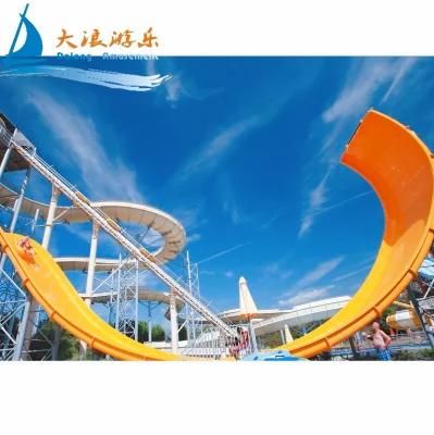 Water Slide with Pool Outdoor Slide Playground Pool Slides