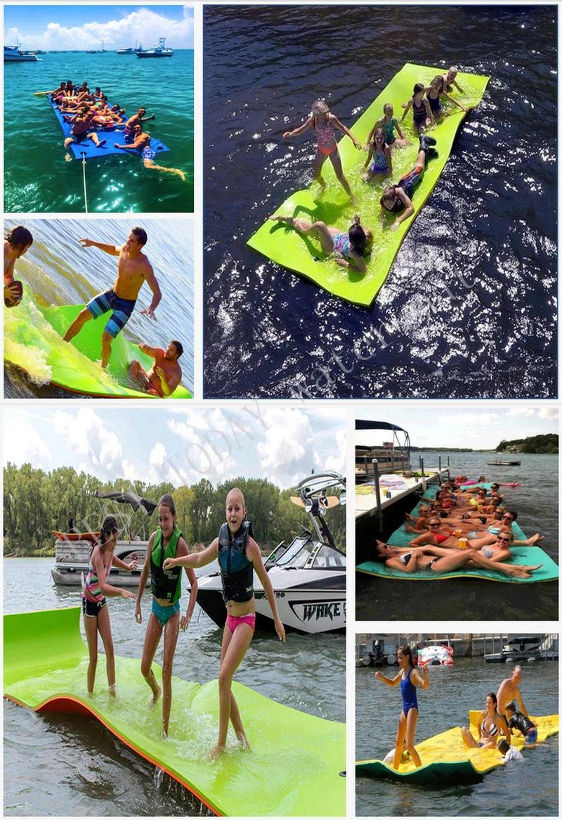 6*9FT Floating Foam Pad for Beach, Ocean, Lake, Floating Mattress