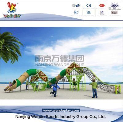 Wandeplay Amusement Park 2019 Nest Climbing Children Outdoor Playground Equipment with Wd-Nc103