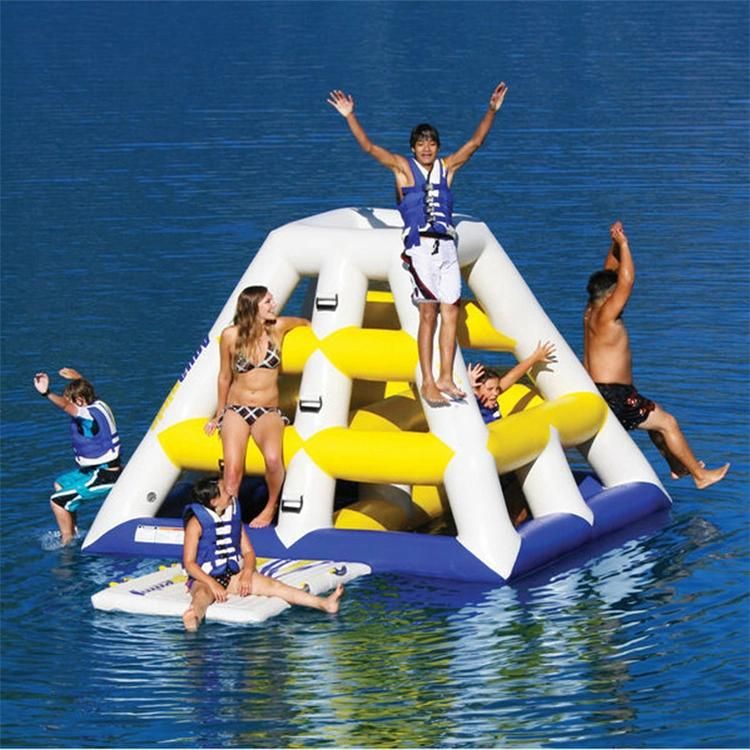 Inflatable Water Climbing Tower Water Toys Inflatable Jungle Jim Play Station Funny Jungle Joe