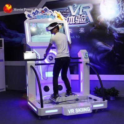 Funny Entertainment Machine 9d Vr Skiing Children Play Game Simulator