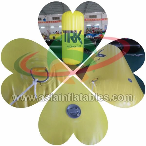Custom Logo Available Inflatable Long Tube Inflatable Swim Buoys for Sale