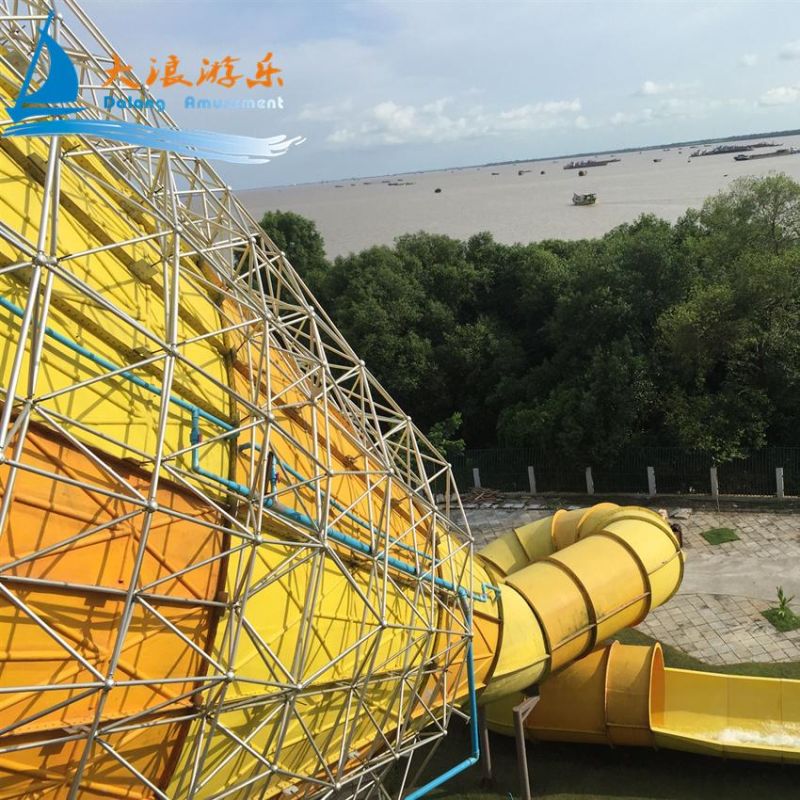 Water Slide Price Pool Park Fiberglass Water Slide for Water Park Castle Water Park Playground