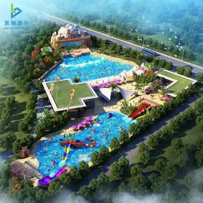 Excellent Water Park Project Plan by Aqua Park Slide Factory