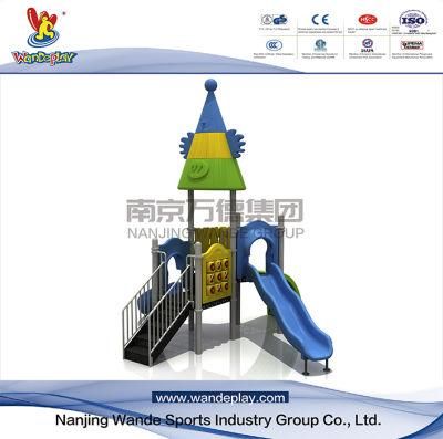 Plastic Kids Slide Amusement Park Outdoor Playground Equipment