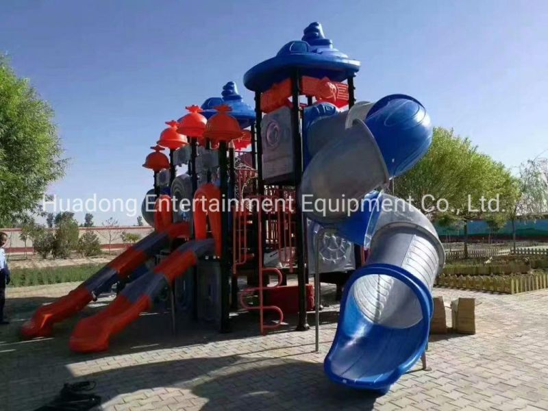 Fast Delivery Playground, Kids Outdoor Playground Children′s Park Anti-Fading Anti-Aging with ISO/ASTM/TUV Certificates