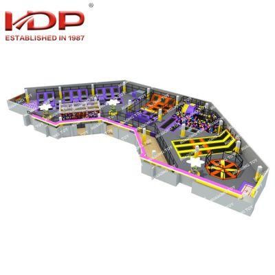 Indoor Playground Trampoline Park for Outdoor Amusement Park