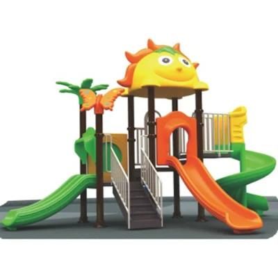 Kindergarten Outdoor Children Playground Plastic Slide Amusement Park Equipment 298b