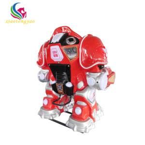 Outdoor Playground Equipment Electric Battery Walking Robot Kiddie Rides Game Machine