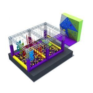 Customized Kids Popular Safety Ninja Warrior Obstacle Course