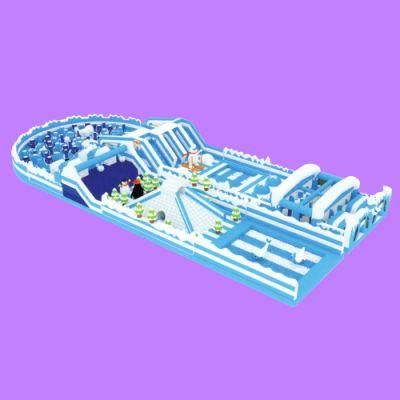 Giant Inflatable Game Adult Inflatable Obstacle Course Inflatable 5K Obstacle for Sale