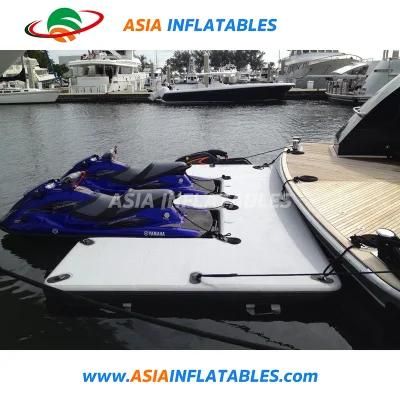 Latest Design Inflatable Boat Extension Dock, Floating Jetski Seabob Dock Platform