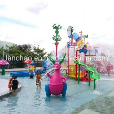 Fiberglass Outdoor Playground Resort Water Park Equipment