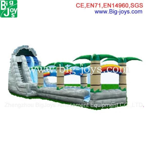 Inflatable Water Slide Toys with Pool (Mobile Water Park-014)