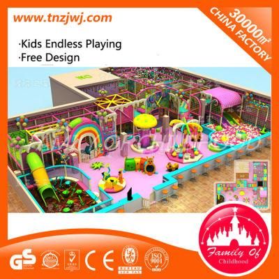 Deluxe Indoor Soft Play Children Playground Equipment for Sale