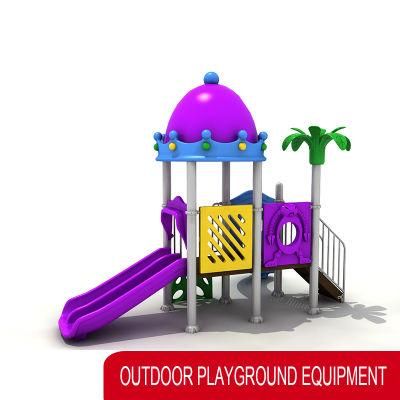 China Popular Kids Plastic Outdoor Playground Equipment Classical Outdoor Playground Slide Set