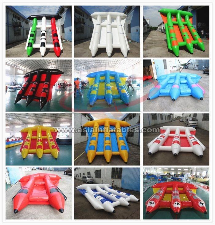 Commercial Inflatable Fly Fish Tube Towable Flyfish Flying Water Tube