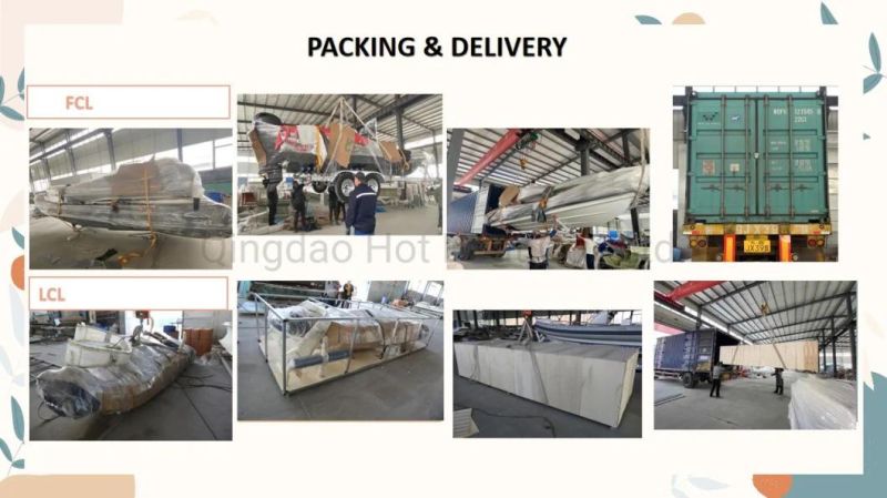 New Boat Style CE 17feet 5.2m Fiberglass Deep V Hull Inflatable Fishing Boat Luxury Rib Boat Outboard Motor Sports Boat Hypalon Boat Fishing Boat