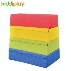 Colorful New Design Hot Selling Children Play Gym Education Toys Big Vault Soft Play
