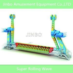 Indoor Amusement Park Medium Size Exciting Rolling Wave Rides