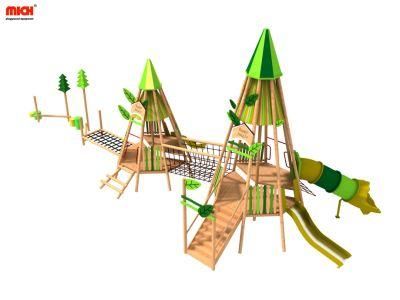 Mich Custom Children Outdoor Wooden Playset