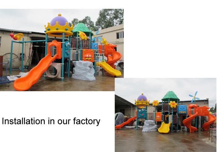 New Design Kids Outdoor Playground Equipment Slide (TY-70573)