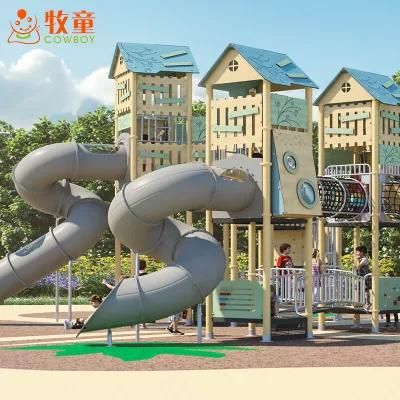 Small Carton Animal Outdoor Playground Equipment