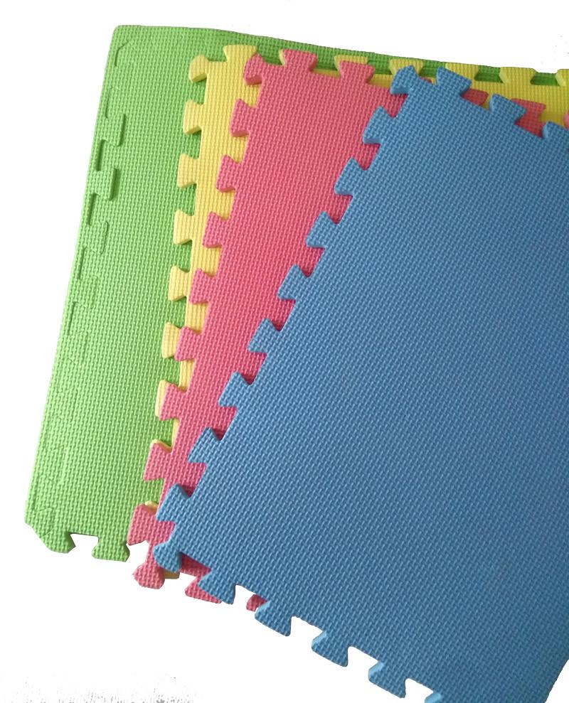 T Pattern 60*60*1.0cm EVA Foam Mat for Gym Garage Kids
