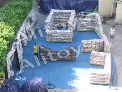 Paintball Bunker Cheap Inflatable Paintball Bunkers/ Paintball Field for Sale