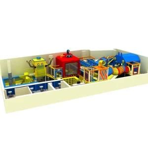 Funny Commercial Children Cartoon Plastic Indoor Playground Export