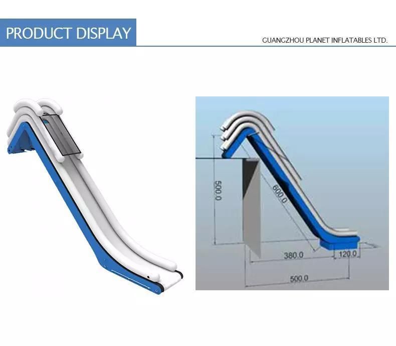 Large Factory Price Inflatable Slide for Yacht